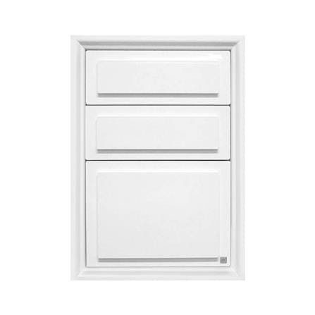 ตู้ลิ้นชัก ABS PLATINUM KING 3 ชั้น 49x68.8 ซม. สีขาว