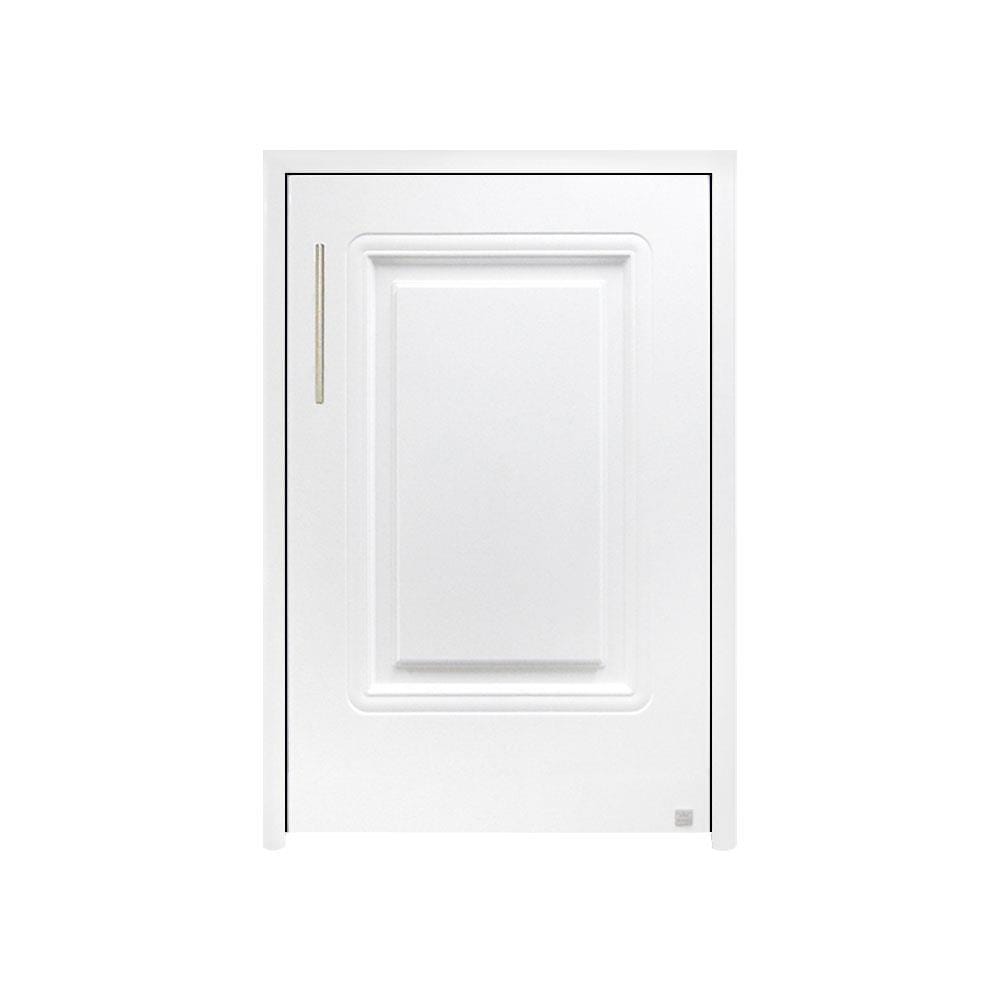 บานถังแก๊ส KING PLAT-PEARL 50.8x73.6 ซม. สีขาว