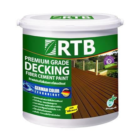 สีรองพื้นไม้ไฟเบอร์ซีเมนต์ RTB 6303 สีใส 1 แกลลอน_0