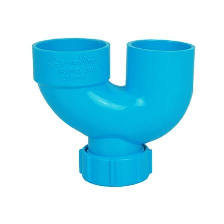 ท่อ U-TRAP PVC ท่อน้ำไทย 1 1/2 นิ้ว สีฟ้า_1