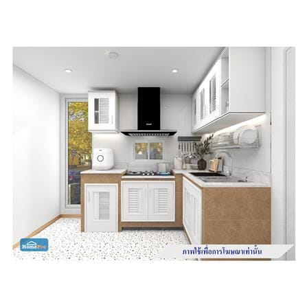 ตู้แขวนบานเดี่ยว ABS KING PLAT-NOVA 45x67.8 ซม. สีขาว_2