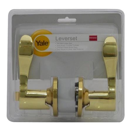 มือจับก้านโยก YALE L5317 US3 สีทอง