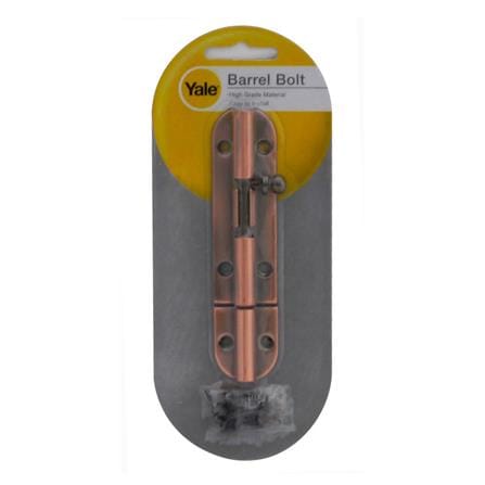 กลอนทั่วไป YALE BA-90704 4 นิ้ว สีทองแดงรมดำ