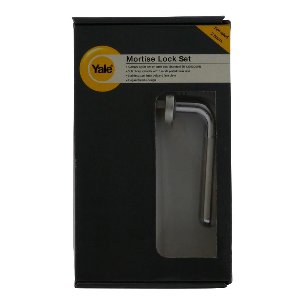 มือจับก้านโยกห้องทั่วไป MORTISE  YALE YML-DK-TT001 สีสเตนเลส