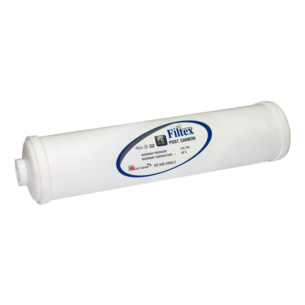 ไส้กรองน้ำดื่ม FILTEX POST CARBON IV-106