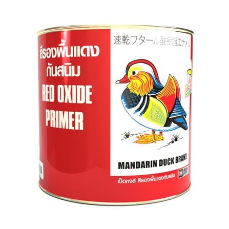 สีรองพื้นโลหะ TOA เป็ดหงส์ RED OXIDE ด้าน 1 แกลลอน_1