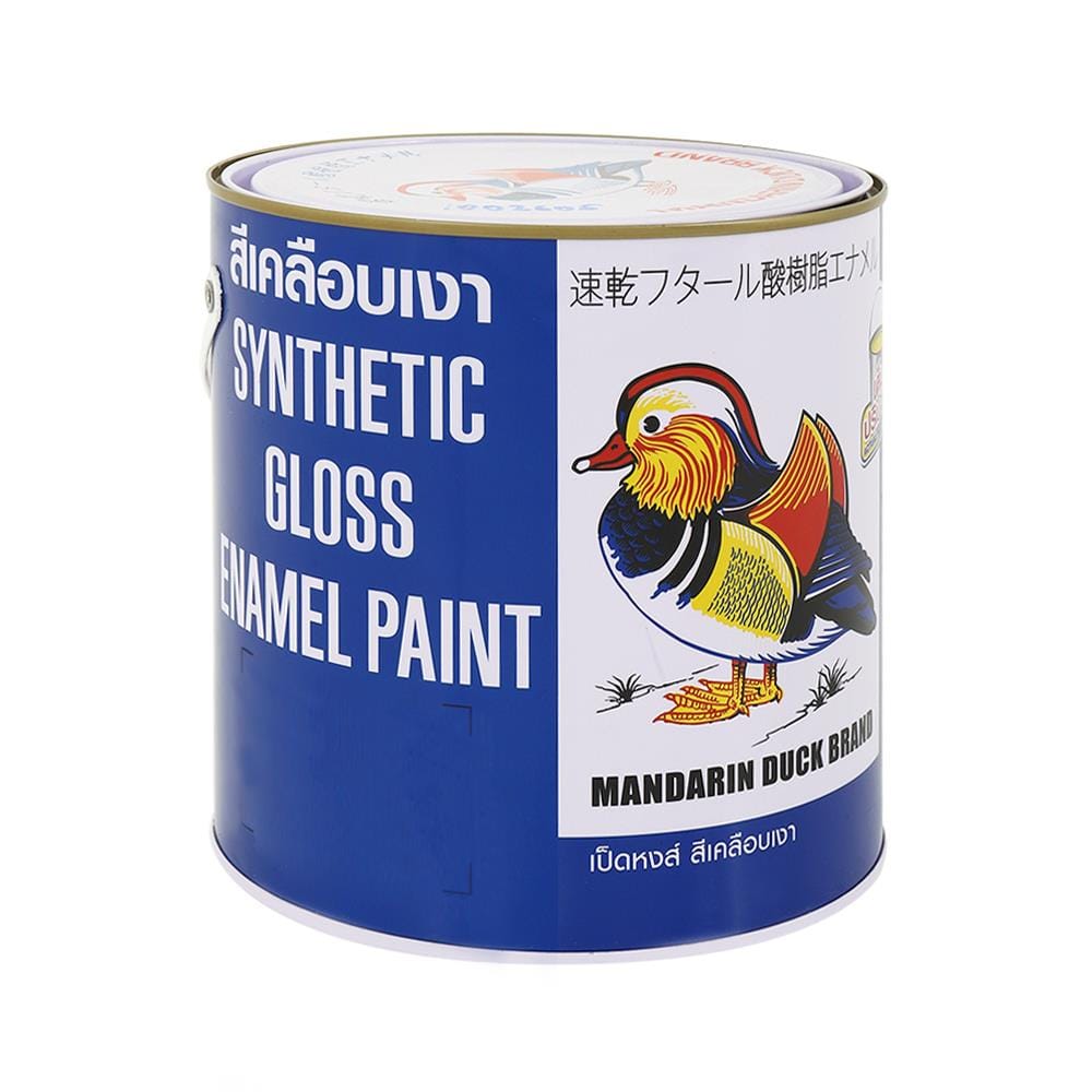 สีน้ำมัน TOA เป็ดหงส์ M000 สีเงิน 1 แกลลอน
