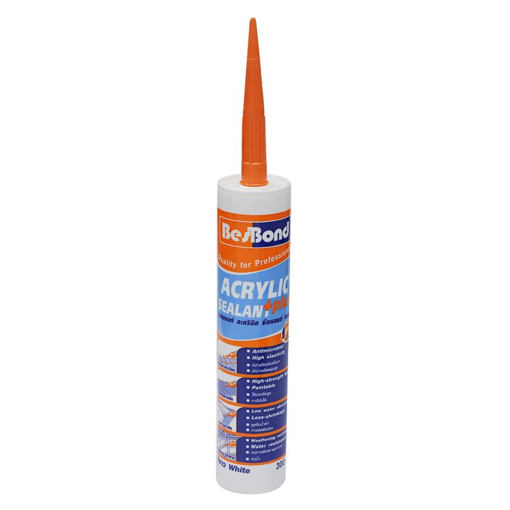 อะคริลิกซีลแลนท์ BESBOND HIGH ELAST 300 มล. สีขาว