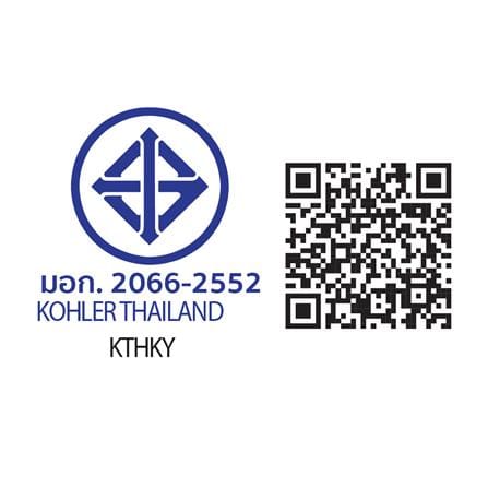 ฝักบัวก้านแข็ง ENGLEFIELD K-15843X-CP 10 ซม. สีโครม_1