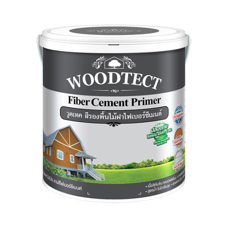สีรองพื้นไม้ WOODTECT FIBER CEMENT #FP301 1 แกลลอน