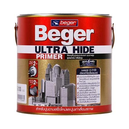 สีรองพื้นปูนอเนกประสงค์  BEGER ULTRA HIDE B-2100 1 แกลลอน_0