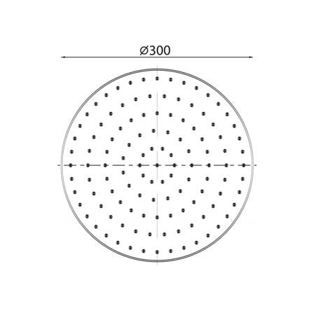 ฝักบัวก้านแข็ง AMERICAN STANDARD A-952-230_1