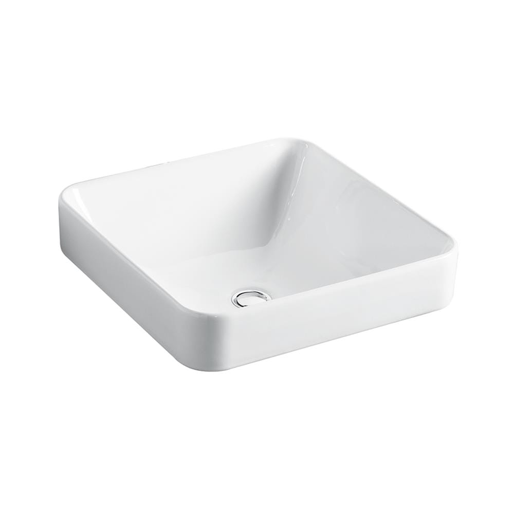 อ่างล้างหน้าวางบน KOHLER K-2661X สีขาว