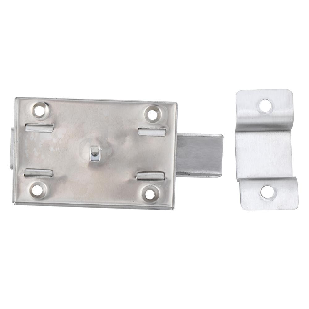 กลอนห้องน้ำ PMK 81-18-SS 3.5 นิ้ว สีสเตนเลส
