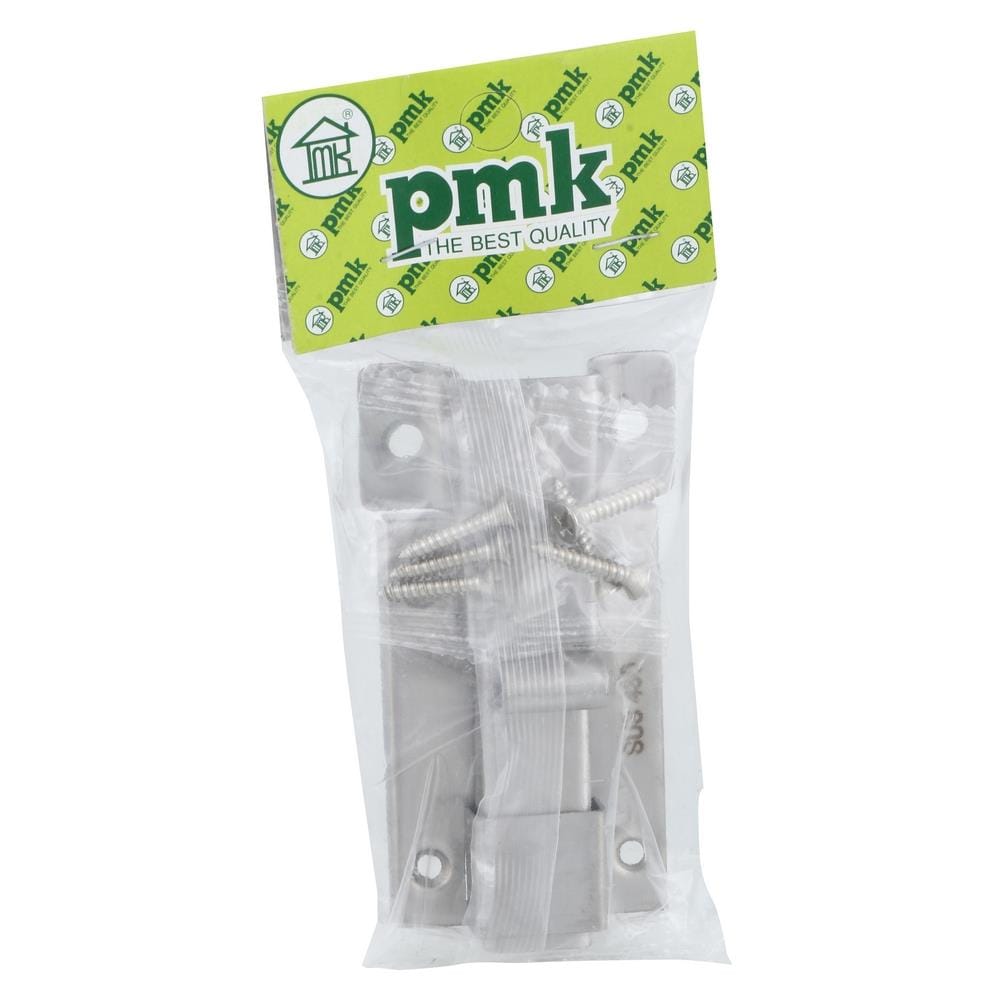 กลอนห้องน้ำ PMK 81-18-SS 3.5 นิ้ว สีสเตนเลส