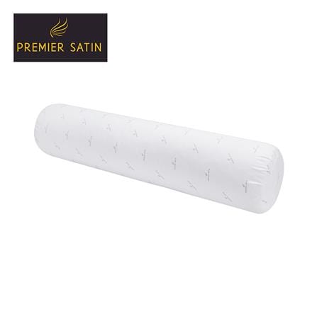 หมอนข้าง ใยสังเคราะห์ PREMIER SATIN ESSENTIAL PRO สีขาว_0