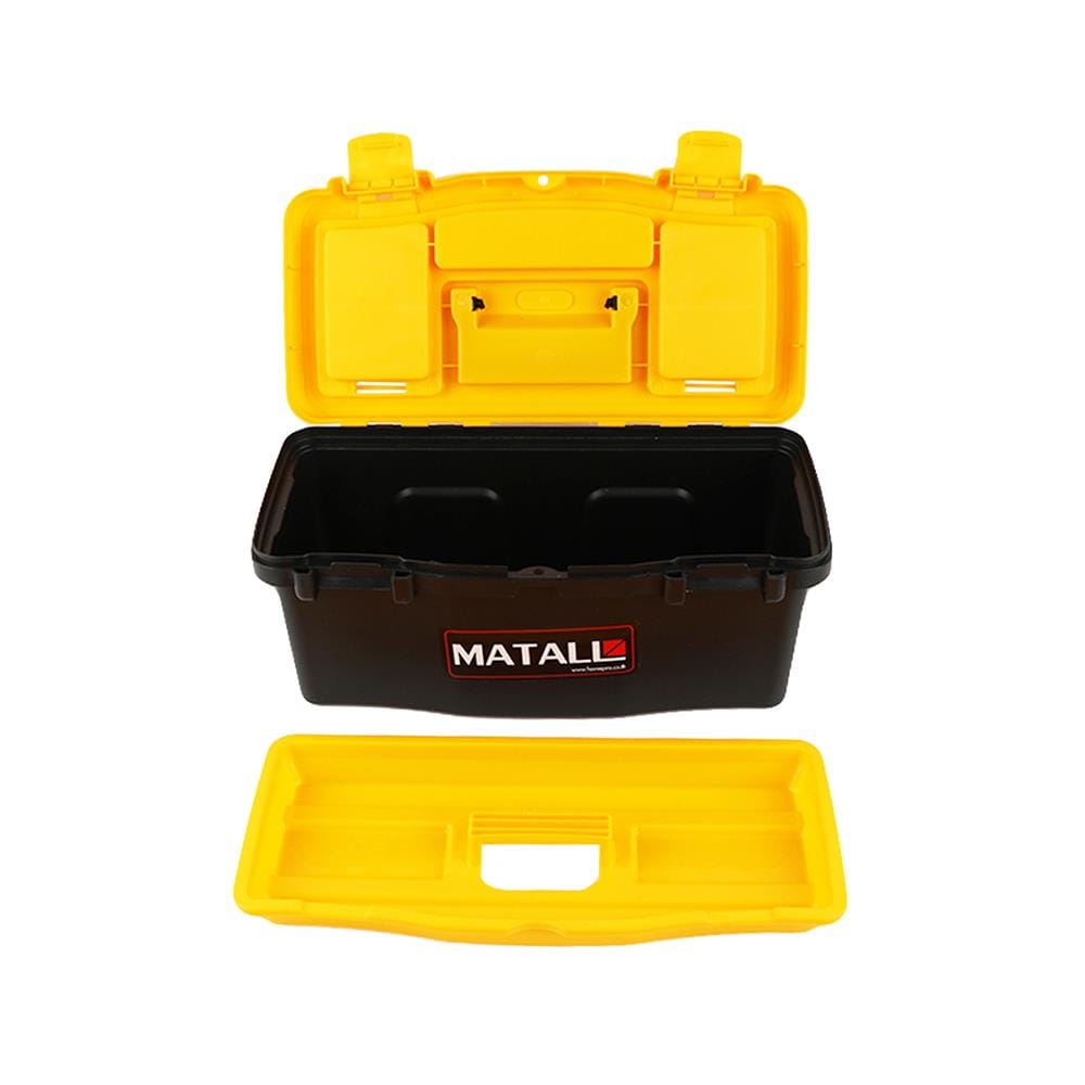 กล่องเครื่องมือพลาสติก PRO MATALL HL3078-G 16 นิ้ว