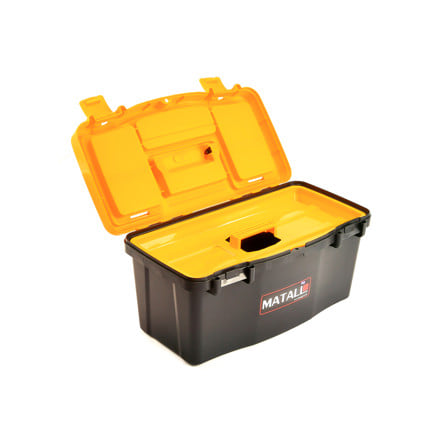 กล่องเครื่องมือพลาสติก PRO MATALL HL3078-F 19 นิ้ว สีดำ/เหลือง_2