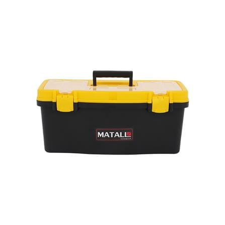 กล่องเครื่องมือพลาสติก PRO MATALL HL3078-E 22 นิ้ว สีดำ/เหลือง