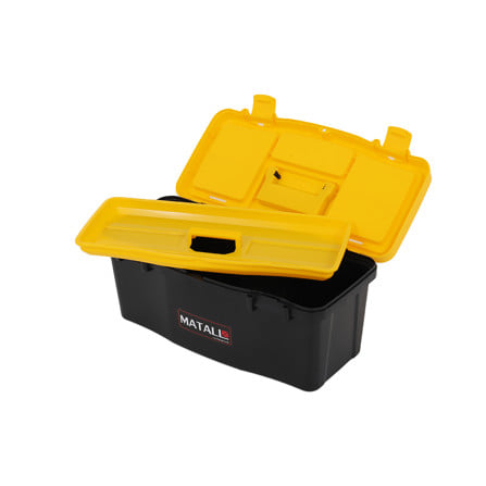 กล่องเครื่องมือพลาสติก PRO MATALL HL3078-E 22 นิ้ว สีดำ/เหลือง_3