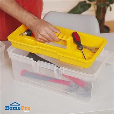 กล่องเครื่องมือ DIY MATALL HL30124 15.5 นิ้ว สีใส_5