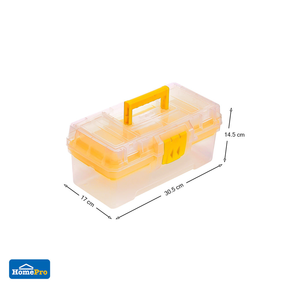 กล่องเครื่องมือ DIY MATALL HL30125 12 นิ้ว สีใส