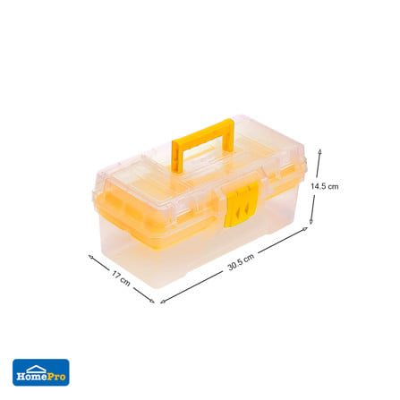 กล่องเครื่องมือ DIY MATALL HL30125 12 นิ้ว สีใส_6