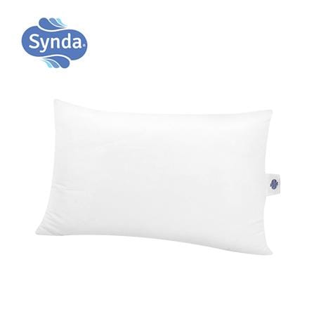 หมอนหนุน ใยสังเคราะห์ SYNDA MILDLY 19x29 นิ้ว สีขาว_0