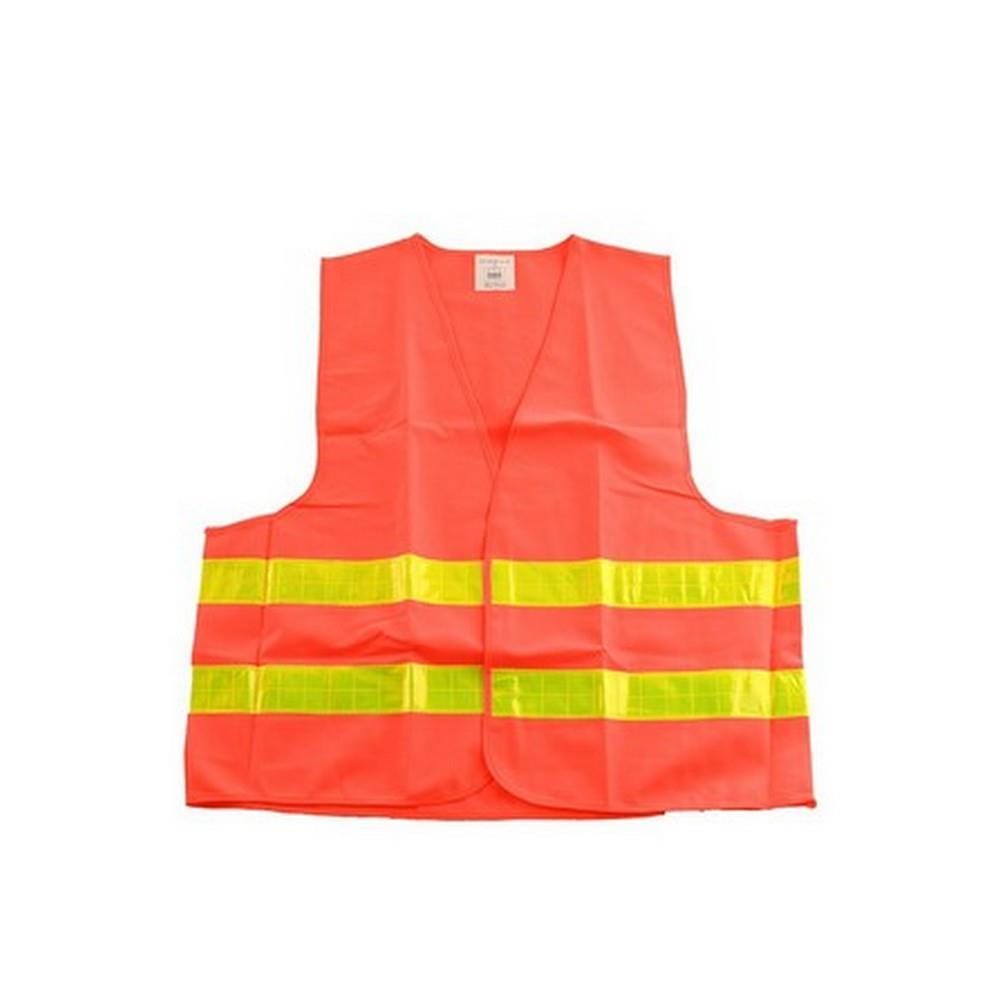 เสื้อจราจร 2 แถบ RIGHT 5102 สีส้ม