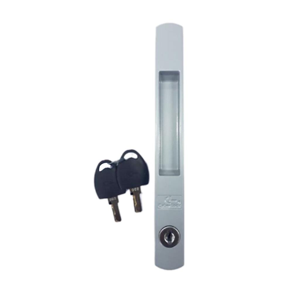 กุญแจบานเลื่อน CYBER LOCK 188 สีบรอนซ์
