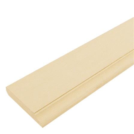 ไม้บัว CONWOOD ลายหลุยส์ หน้า 4 นิ้ว 10X305X1.1 ซม. สีขาวงาช้าง