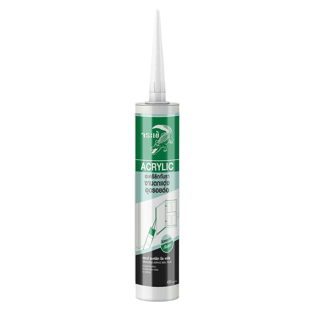 อะคริลิกซีลแลนท์ จระเข้ 450 ก. สีขาว
