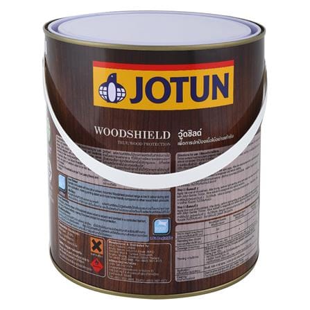 สีย้อมพื้นไม้ JOTUN WOODSHIELD DECK BASE Y สีไม้สัก เงา 1 แกลลอน_1