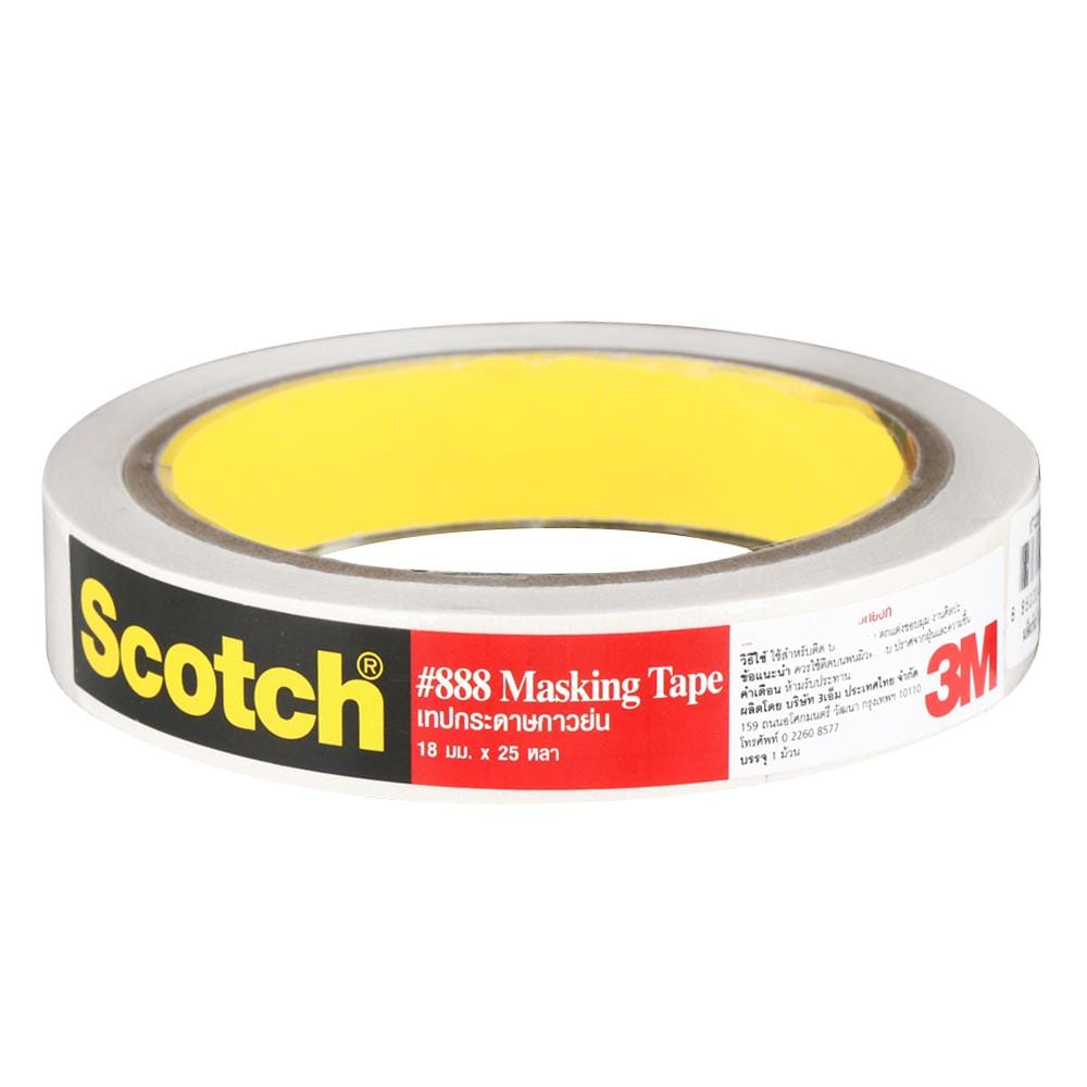 กระดาษกาวย่น 3M 18MMX25Y