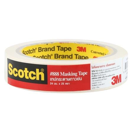 กระดาษกาวย่น 3M 24 มม.x25หลา_0