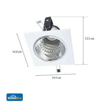 ดาวน์ไลท์ CARINI B4540-WH 4 นิ้ว ทรงเหลี่ยม_4