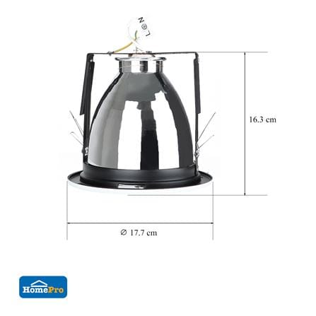 ดาวน์ไลท์ CARINI B0550-WH 5 นิ้ว ทรงกลม_3
