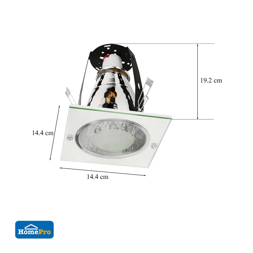 ดาวน์ไลท์ CARINI B4740-WH 4 นิ้ว ทรงเหลี่ยม