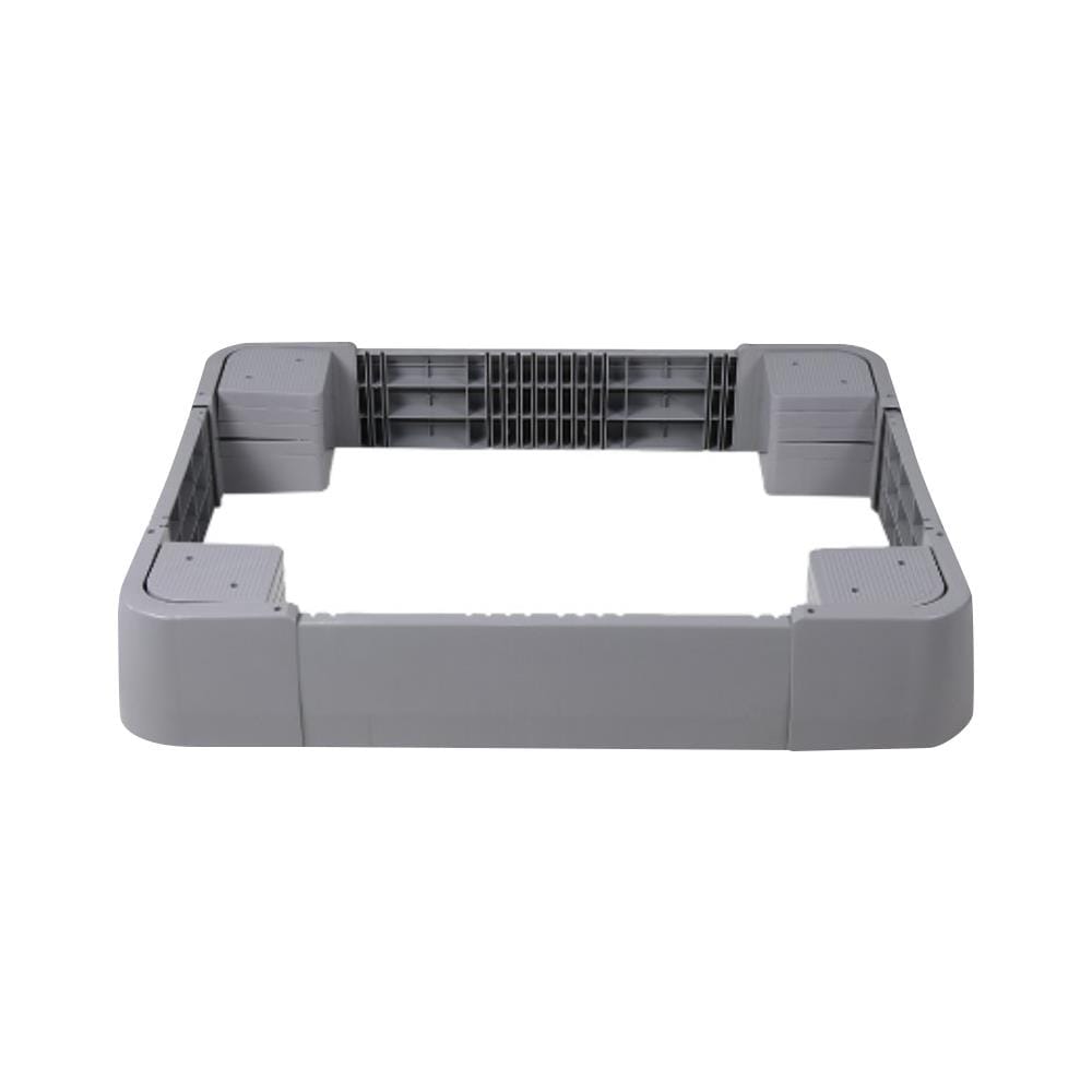 ฐานรองเครื่องซักผ้าปรับได้ CKR PLASTIC F-WS-WLL1 71-86X58-73 ซม. สีเทา SIZE L