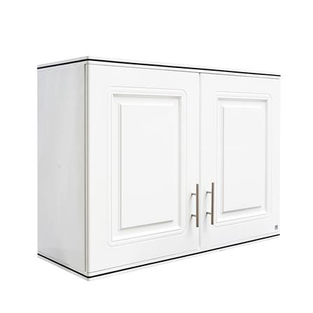 ตู้แขวนบานคู่ ABS KING PLAT-PEARL 90x68 ซม. สีขาว