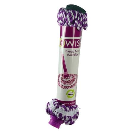 หัวม็อบบิดไมโครไฟเบอร์ BE WISH 4 นิ้ว สีม่วง