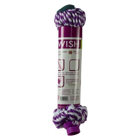 หัวม็อบบิดไมโครไฟเบอร์ BE WISH 4 นิ้ว สีม่วง_1