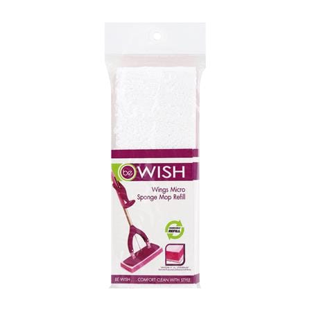 หัวม็อบฟองน้ำ และไมโครไฟเบอร์ BE WISH WINGS 10 นิ้...