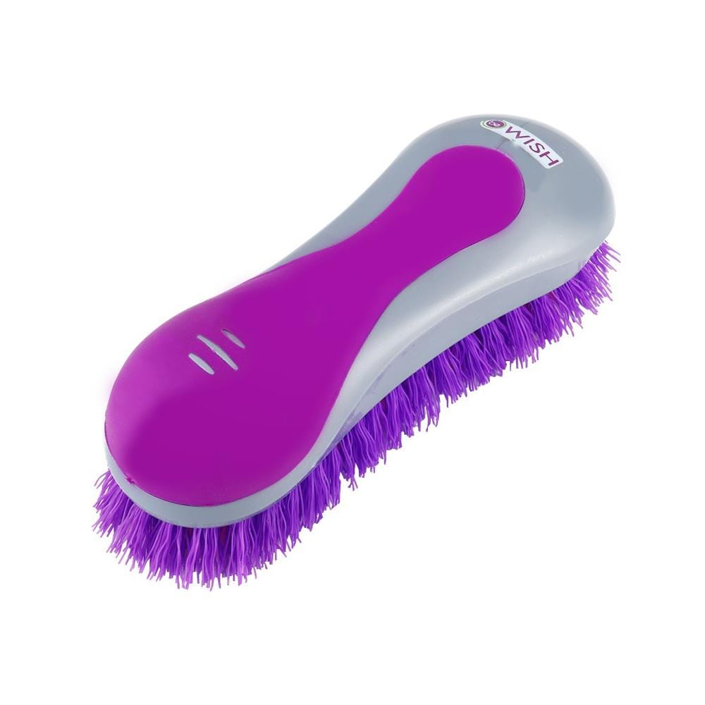 แปรงไนลอนขัดพื้น/ผนัง BE WISH CURVE สีม่วง