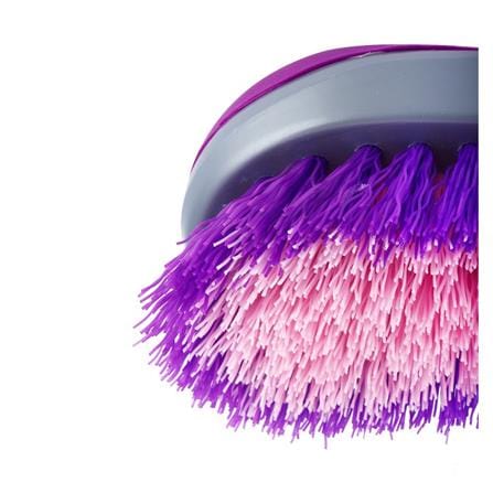 แปรงไนลอนขัดพื้น/ผนัง BE WISH CURVE สีม่วง_2