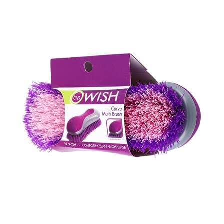 แปรงไนลอนขัดพื้น/ผนัง BE WISH CURVE สีม่วง_3