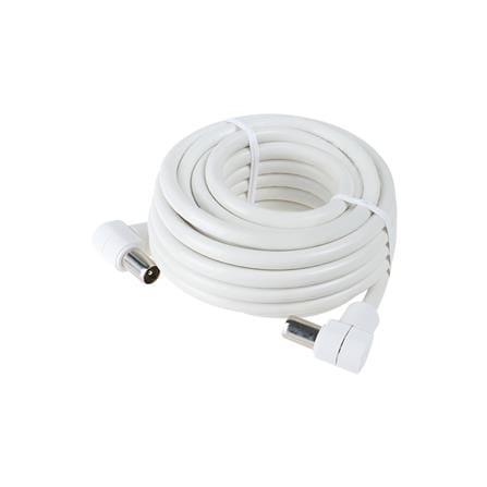 สายอากาศ TV พร้อมแจ็ค SPOA 3 ม. สีขาว_0