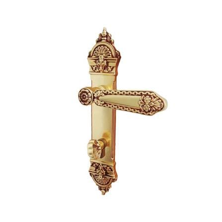 มือจับก้านโยกห้องทั่วไป MORTISE  MTL 2386 สีทองเงา