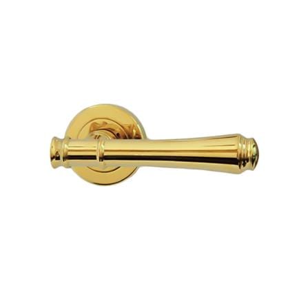 มือจับก้านโยกห้องทั่วไป MORTISE  MTL 802 สีทองเงา