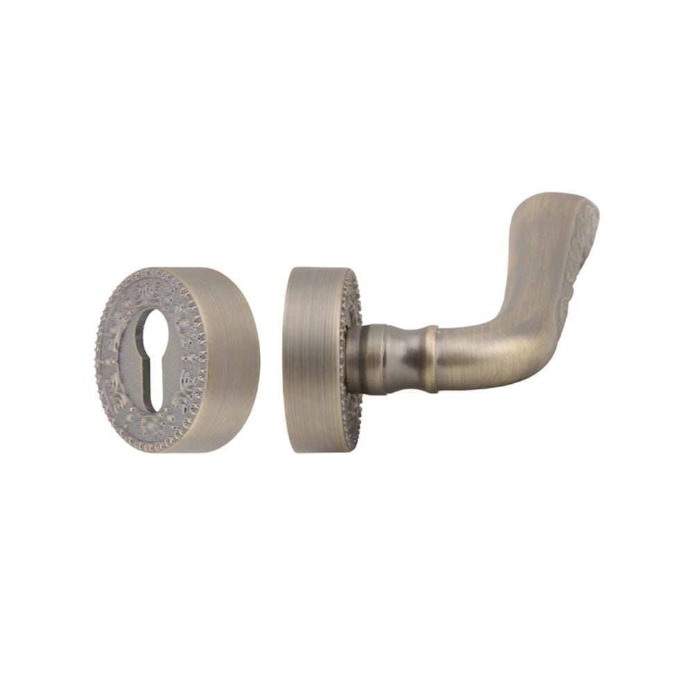 มือจับก้านโยกห้องทั่วไป MORTISE  HAFELE 499.62.412 สีทองเหลืองรมดำ
